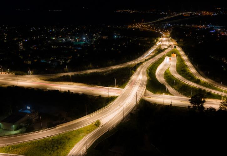 Ολυμπία Οδός: «Έξυπνο» σύστημα Προσαρμοστικού Φωτισμού στον αυτοκινητόδρομο Ελευσίνα- Κόρινθος – Πάτρα