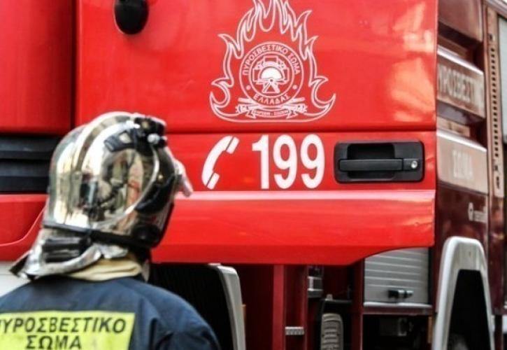 Φωτιά σε λεωφορείο του ΚΤΕΛ που εκτελούσε το δρομολόγιο Αθήνα - Θεσσαλονίκη