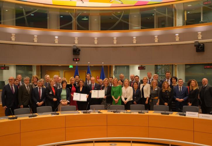 Υπογράφηκε ο Ευρωπαϊκός Χάρτης για την Αιολική Ενέργεια