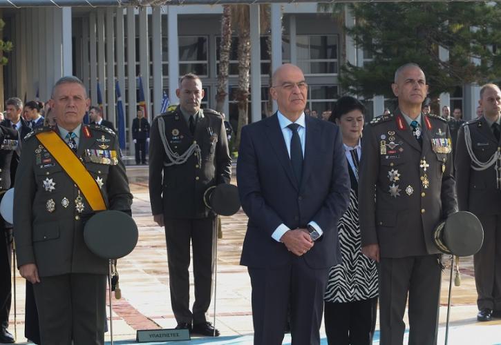 Τελετή παράδοσης - παραλαβής καθηκόντων αρχηγού ΓΕΕΘΑ στη Σχολή Ευελπίδων