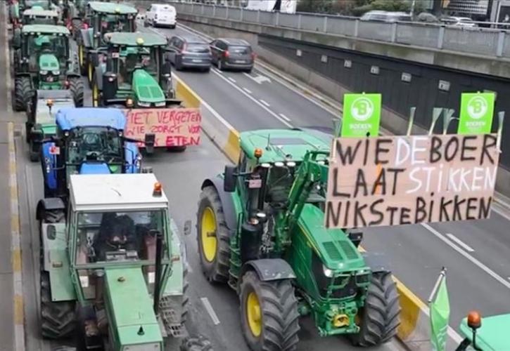 Βέλγιο: Με καθυστέρηση ξεκίνησε ποδοσφαιρικός αγώνας εξαιτίας αγροτικών κινητοποιήσεων