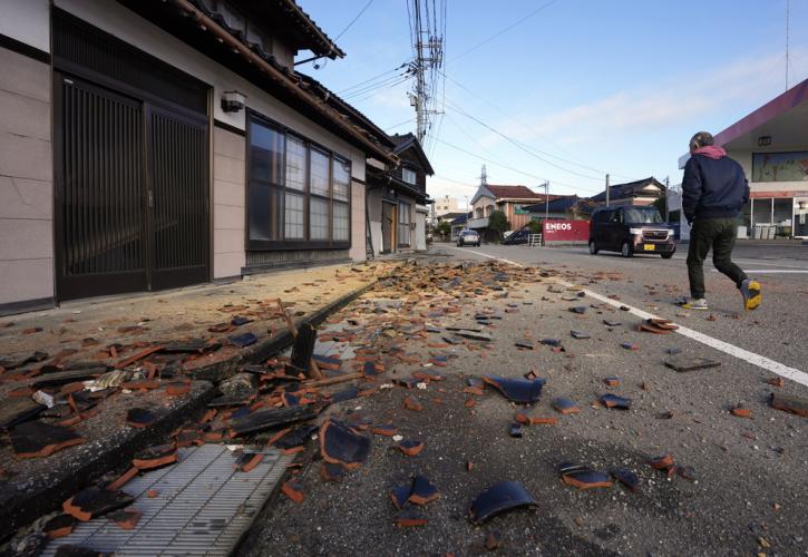 Ιαπωνία: Στους 62 οι νεκροί από τον σεισμό της Πρωτοχρονιάς