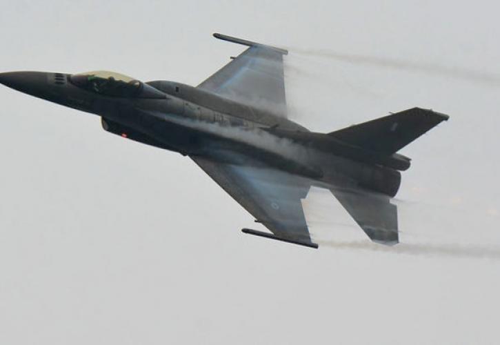 Έπεσε F-16 νότια της Χαλκιδικής: Σώος ο πιλότος - Διακομίζεται στο 251 ΓΝΑ