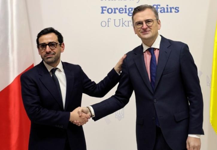 Γαλλία: Ο νέος ΥΠΕΞ πραγματοποιεί στο Κίεβο την 1η επίσκεψή του στο εξωτερικό