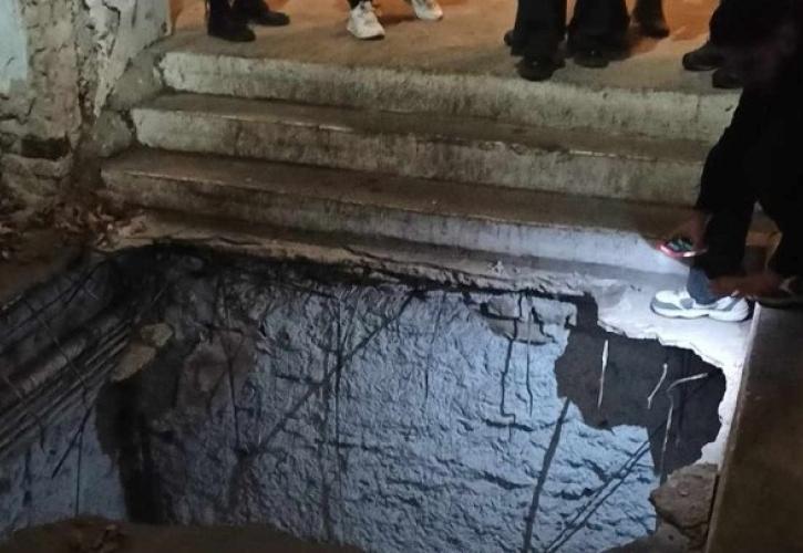 Θεσσαλονίκη: Άνοιξε η γη και τους κατάπιε- Δύο άτομα έπεσαν σε τρύπα στο κέντρο της πόλης