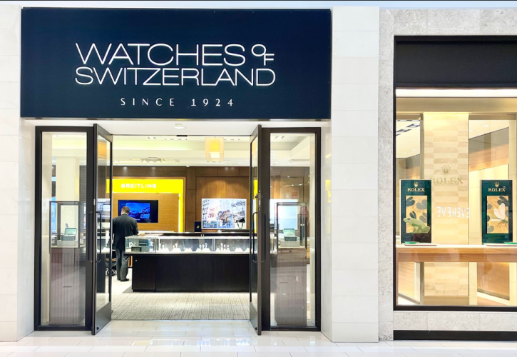 «Κατρακύλα» 30% για την μετοχή της Watches of Switzerland μετά το «αδύναμο» guidance