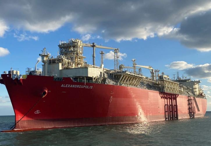 ΔΕΠΑ: Φέρνει το πρώτο φορτίο LNG στον Πλωτό Τερματικό Σταθμό Αλεξανδρούπολης