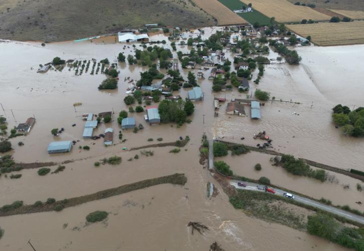 Πλημμύρες Σεπτεμβρίου 2023: Έχουν καταβληθεί 174 εκατ. ευρώ πρώτης αρωγής