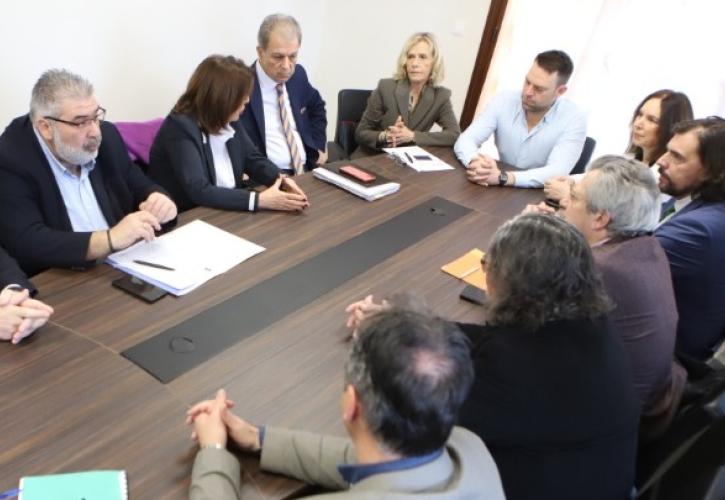Συνάντηση του Στ. Κασσελάκη με τον περιφερειάρχη και δημάρχους της Δ. Μακεδονίας