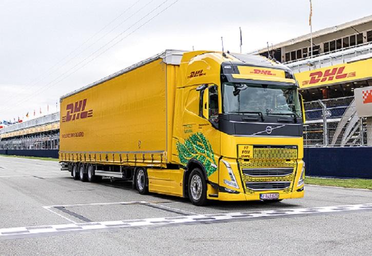 Η DHL ανανεώνει τη συνεργασία της με τη Formula 1® και διπλασιάζει τον στόλο των φορτηγών της που κινούνται με βιοκαύσιμα