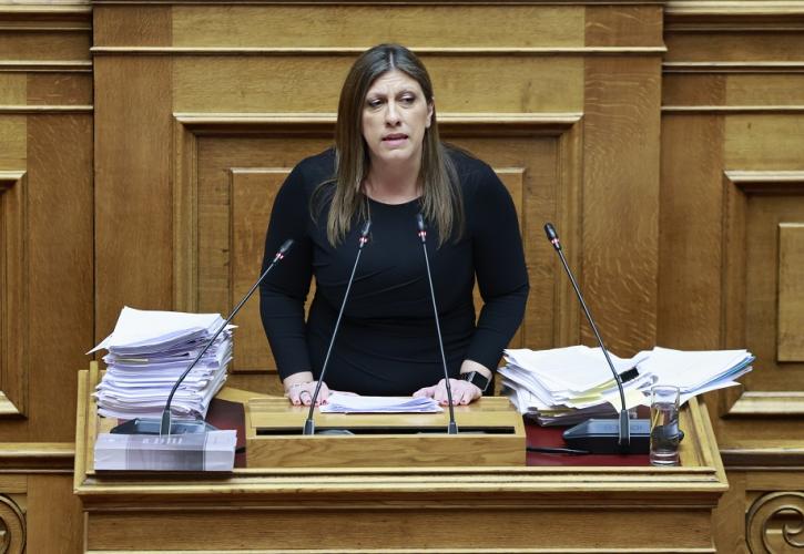 Z. Κωνσταντόπουλου: «Διαφημίζατε το έργο σας στο σιδηρόδρομο, διαφημίζατε την ασφάλεια, ενώ γνωρίζατε αυτά»