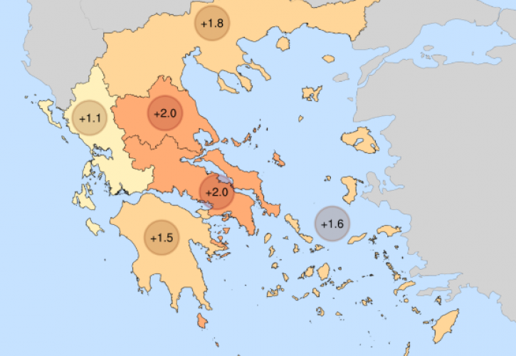Ο πιο θερμός Μάρτιος τα τελευταία 15 χρόνια στην κεντρική και νότια Ελλάδα