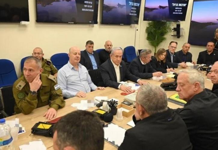 Ισραήλ: Το πολεμικό συμβούλιο τάχθηκε υπέρ της απάντησης προς το Ιράν