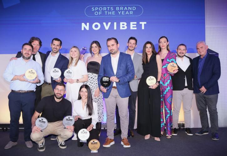 Novibet: Sports Brand of the Year στα “Sports Marketing Awards 2024”, με 12 βραβεία