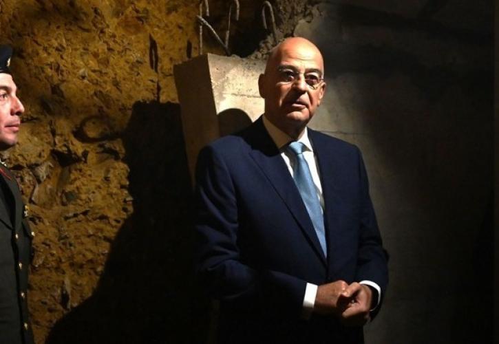 Στο Οχυρό Ρούπελ για την επιμνημόσυνη δέηση για τους πεσόντες ο Ν. Δένδιας