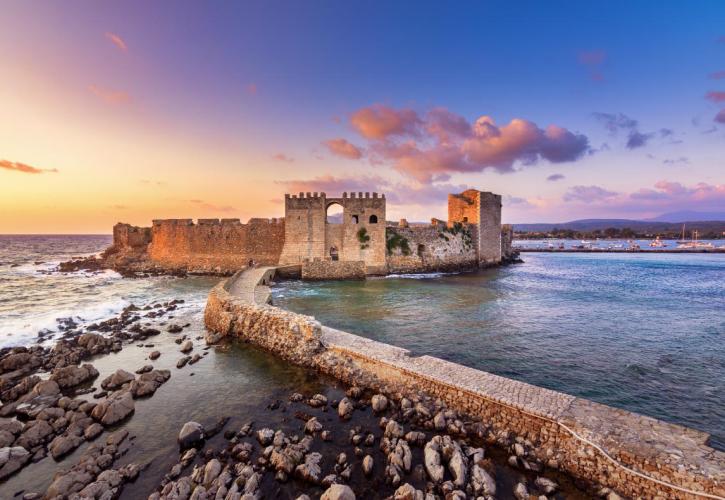 Δρομολογούνται έργα προστασίας και αποκατάστασης του Κάστρου της Μεθώνης