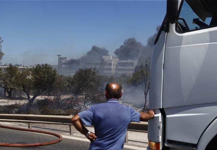 Αποκαταστάθηκε η κυκλοφορία στο Μαρκόπουλο - Πού παραμένει κλειστή η Βάρης - Κορωπίου