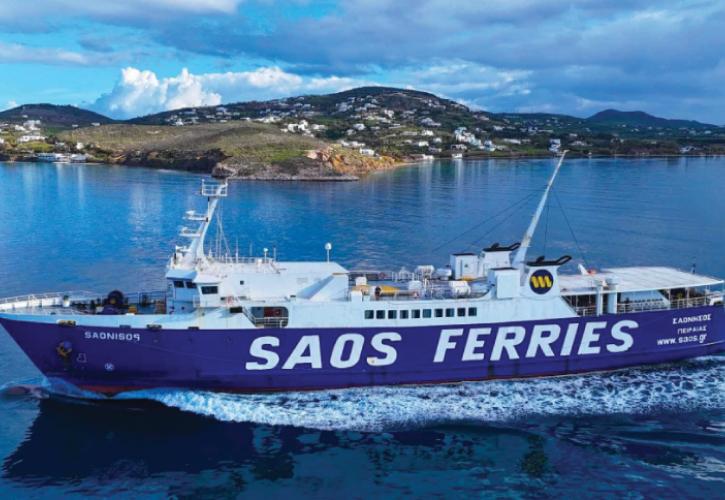 Πρόσκρουση επιβατηγού πλοίου κατά τη διαδικασία πρόσδεσης στο λιμάνι της Φολεγάνδρου
