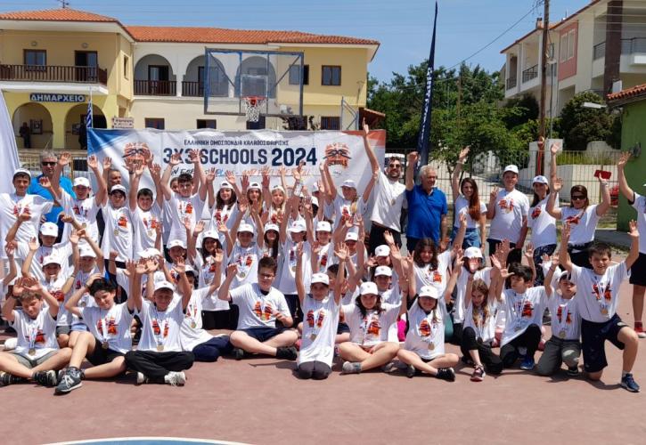 Πάνω από 3.500 μαθητές από 214 σχολεία σε όλη την Ελλάδα συμμετείχαν στο 3x3 Schools powered by ΔΕΗ