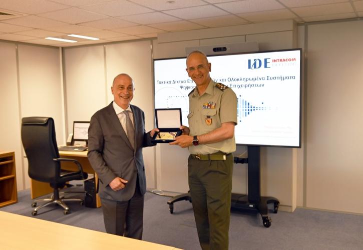 Intracom Defense: Επίσκεψη του Αρχηγού ΓΕΕΘΑ στις εγκαταστάσεις της
