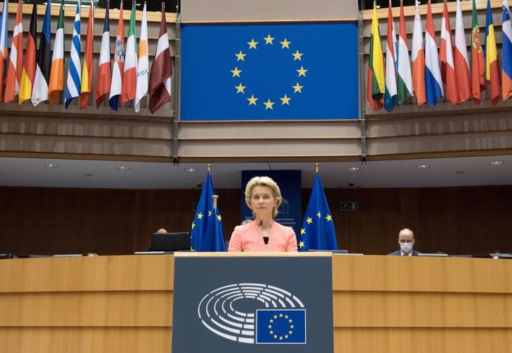 Λάιεν: Μια αδύναμη Ουκρανία θα αποδυνάμωνε Ευρώπη και ΗΠΑ