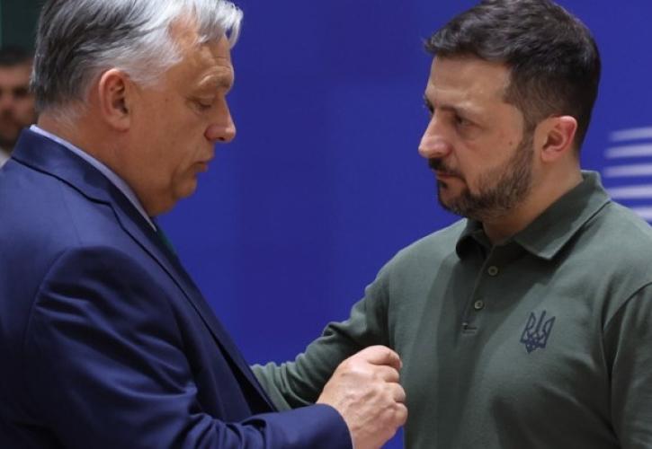 Επίσκεψη Ορμπάν στο Κίεβο - Συνομιλίες με Ζελένσκι