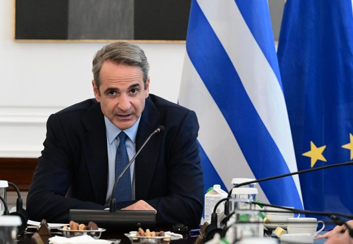 Συνεδριάζει το Υπουργικό Συμβούλιο υπό τον Κυρ. Μητσοτάκη