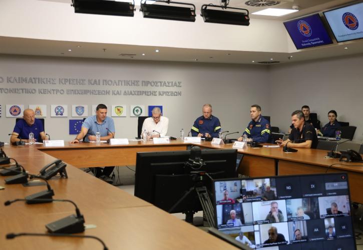 Σύσκεψη υπό τον Β. Κικίλια με τις 13 Περιφέρειες για τα αντιπλημμυρικά