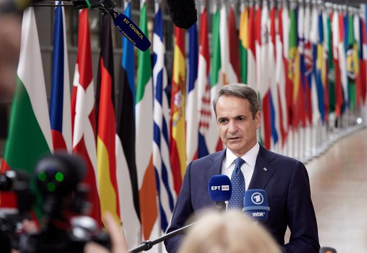 Στις Βρυξέλλες ο Κυρ. Μητσοτάκης για τη Σύνοδο Κορυφής του Ευρωπαϊκού Συμβουλίου