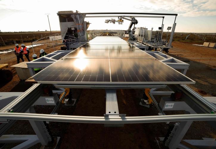 EDP: Σε δοκιμαστική λειτουργία το πρώτο φωτοβολταϊκό πάρκο με τεχνολογίες αυτοματισμού και ρομποτικής