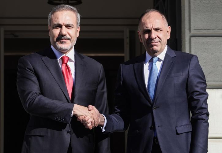 Τι συζήτησαν Γεραπετρίτης - Φιντάν στις Βρυξέλλες