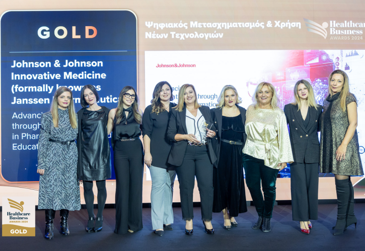 Διπλή βράβευση για την Johnson & Johnson Innovative Medicine Ελλάδος στα Healthcare Business Awards
