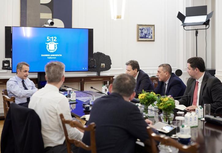 Σύσκεψη υπό τον Κυρ. Μητσοτάκη για τη στελέχωση του Οργανισμού Διαχείρισης Υδάτων Θεσσαλίας