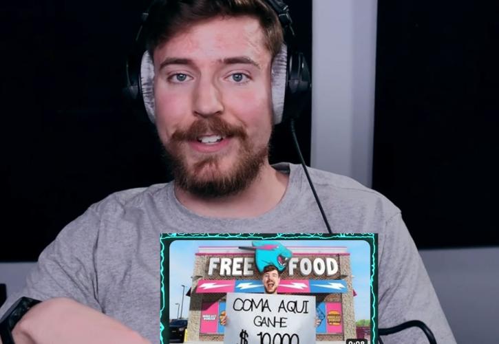 MrBeast: Ο πρώτος YouTuber με πάνω από 400 εκατομμύρια συνδρομητές