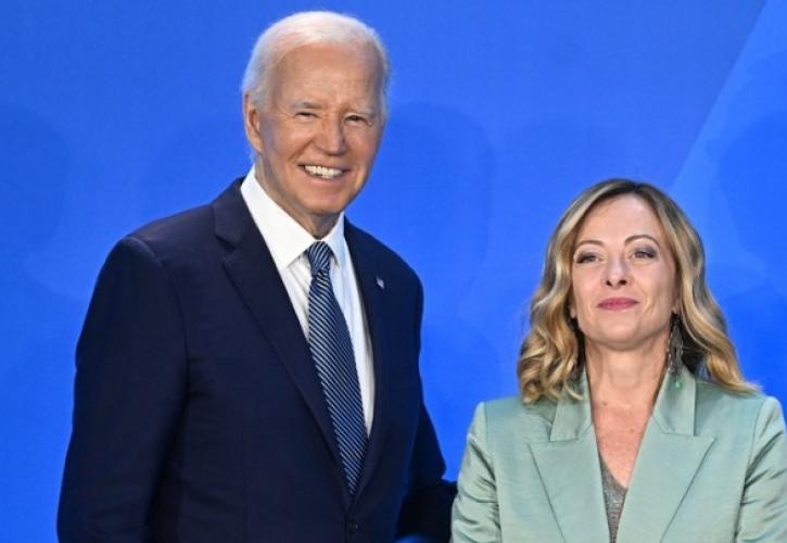 Στην Ιταλία τον Ιανουάριο ο Μπάιντεν - Συναντήσεις με Μελόνι και πάπα Φραγκίσκο