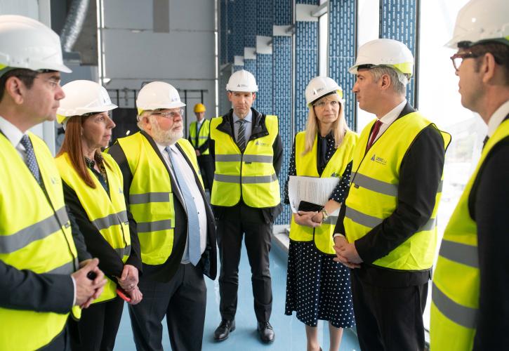 DEMΟ: Αποστολή του Ταμείου Ανάκαμψης της ΕΕ στο project Βιοτεχνολογίας στον Αγ. Στέφανο