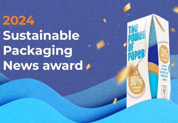 Tetra Pak®: Διεθνές Βραβείο “Resource Efficiency” στα Sustainable Packaging News Awards 2024