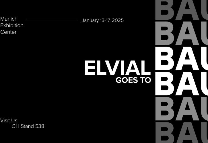 Η ELVIAL στην BAU 2025