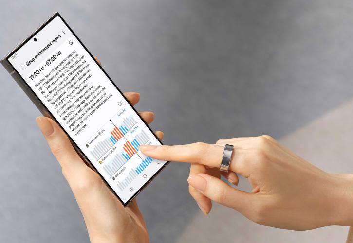 Samsung: Το έξυπνο δαχτυλίδι σε ρόλο προσωπικού συμβούλου για τον ύπνο έρχεται και στην Ελλάδα