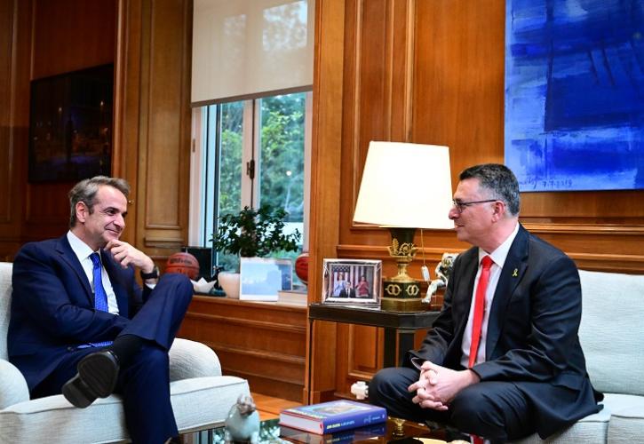 Συνάντηση Μητσοτάκη με τον ΥΠΕΞ του Ισραήλ - Στο επίκεντρο οι γεωπολιτικές εξελίξεις στη Μέση Ανατολή