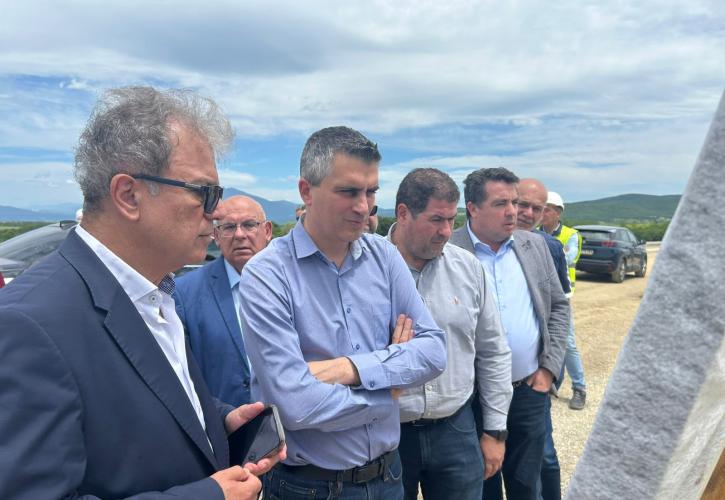 Δήμας: Εντός χρονοδιαγράμματος η κατασκευή του Ε65 - Τα έργα προχωρούν με ταχύ ρυθμό