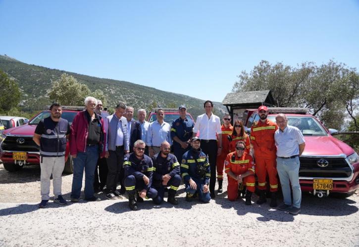 Αναγνώριση του έργου του ΣΠΑΥ στον Υμηττό από τον Ευρωπαίο Επίτροπο για το Κλίμα