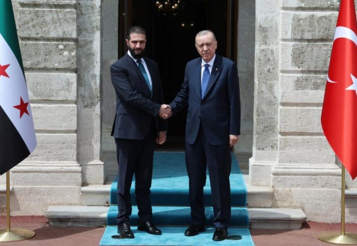 Συνάντηση Ερντογάν με τον πρόεδρο της Συρίας