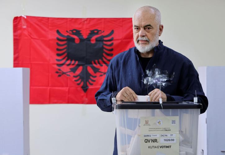 Εκλογές στην Αλβανία: Ευρεία νίκη και 4η σερί θητεία για τον Έντι Ράμα