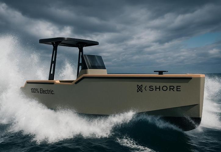 XShore: Ήρθε στην Ελλάδα το πρώτο ηλεκτρικό σκάφος