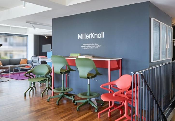 Η Άβαξ εγκαινίασε το νέο showroom της MillerKnoll στον Άλιμο