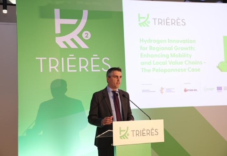 Δήμας: Συμμετέχουμε ενεργά στις δράσεις για την προώθηση της χρήσης του υδρογόνου