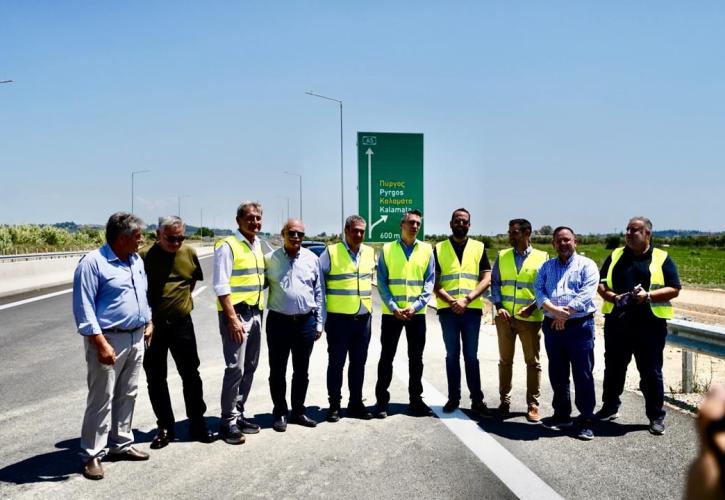 Δήμας: Έως τέλος Ιουλίου σε κυκλοφορία τα πρώτα 65 χλμ του αυτοκινητόδρομου Πάτρα - Πύργος