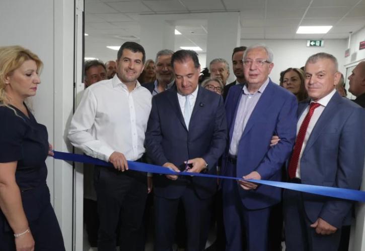 Εγκαίνια της νέας πτέρυγας ΤΕΠ στο ΚΑΤ από τον Άδωνι Γεωργιάδη - Ανακοίνωσε δύο νέα έργα