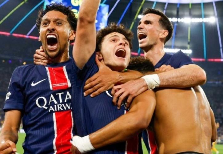 Champions League: Η Παρί Σεν Ζερμέν στον «θρόνο» - Διέλυσε την Ίντερ
